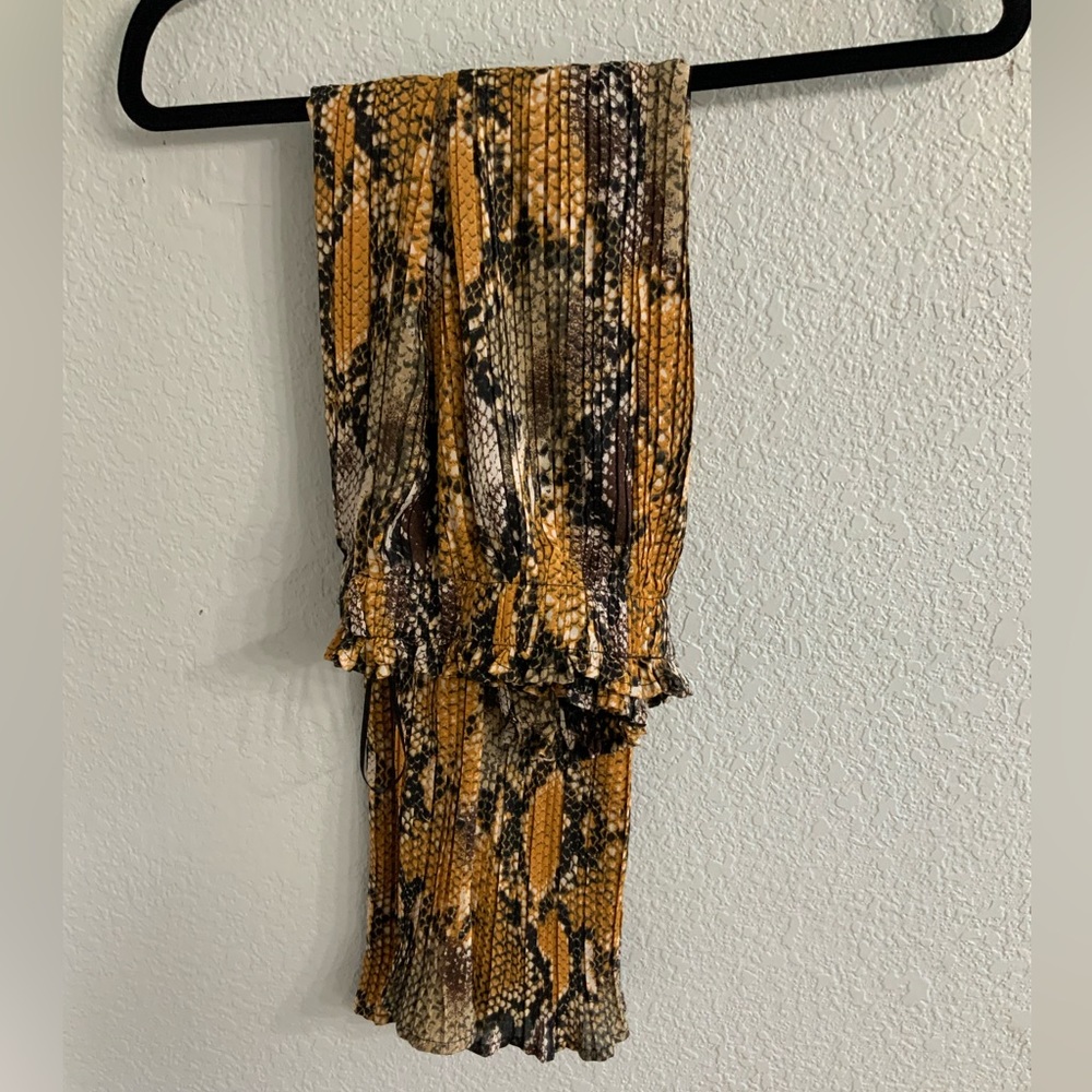 Vintage y2k pleated palazzo pants